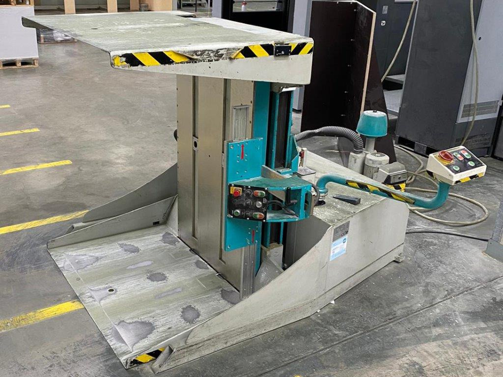 Pile turner with vibration and ventilation Rachner PT 1000 PA+RS - Trükimasin: pilt 1 Pile turner with vibration and ventilation Rachner PT 1000 PA+RS - Trükimasin: pilt 1
