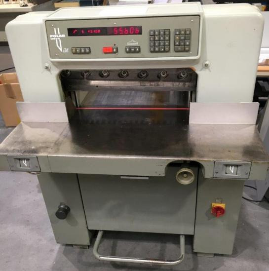 Polar Mohr 55 EM cutting machine - Paberi lõikamise masin: pilt 1 Polar Mohr 55 EM cutting machine - Paberi lõikamise masin: pilt 1