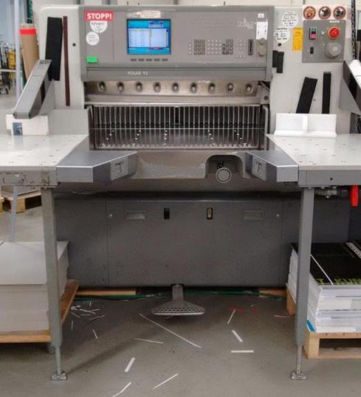 Polar Mohr 92 ED Half Format Snow Line - Paberi lõikamise masin: pilt 2 Polar Mohr 92 ED Half Format Snow Line - Paberi lõikamise masin: pilt 2