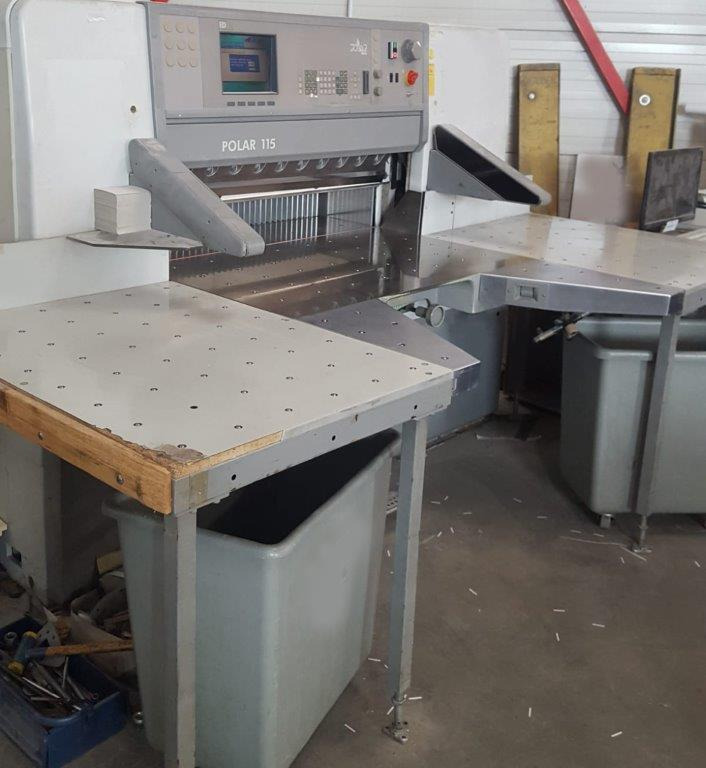 Polar Mohr High Speed Cutter Polar 115 ED - Paberi lõikamise masin: pilt 2 Polar Mohr High Speed Cutter Polar 115 ED - Paberi lõikamise masin: pilt 2