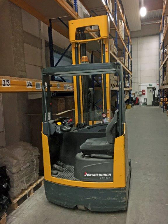 Reach truck Jungheinrich ETV 114 - Lükandmastiga tõstuk: pilt 4 Reach truck Jungheinrich ETV 114 - Lükandmastiga tõstuk: pilt 4
