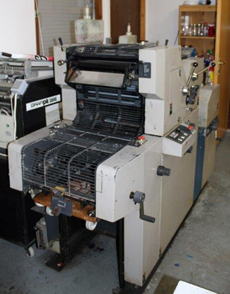 Ryobi 3300 MR two color offset printing machine - Trükimasin: pilt 3 Ryobi 3300 MR two color offset printing machine - Trükimasin: pilt 3