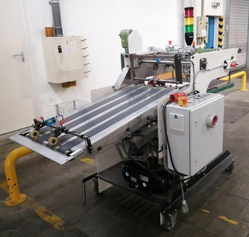 Werner Achilles Sondermaschinenbau - automatic mobile feeder for paper / cardboard - small size up to 50x60 cm - Voltimismasin: pilt 1 Werner Achilles Sondermaschinenbau - automatic mobile feeder for paper / cardboard - small size up to 50x60 cm - Voltimismasin: pilt 1