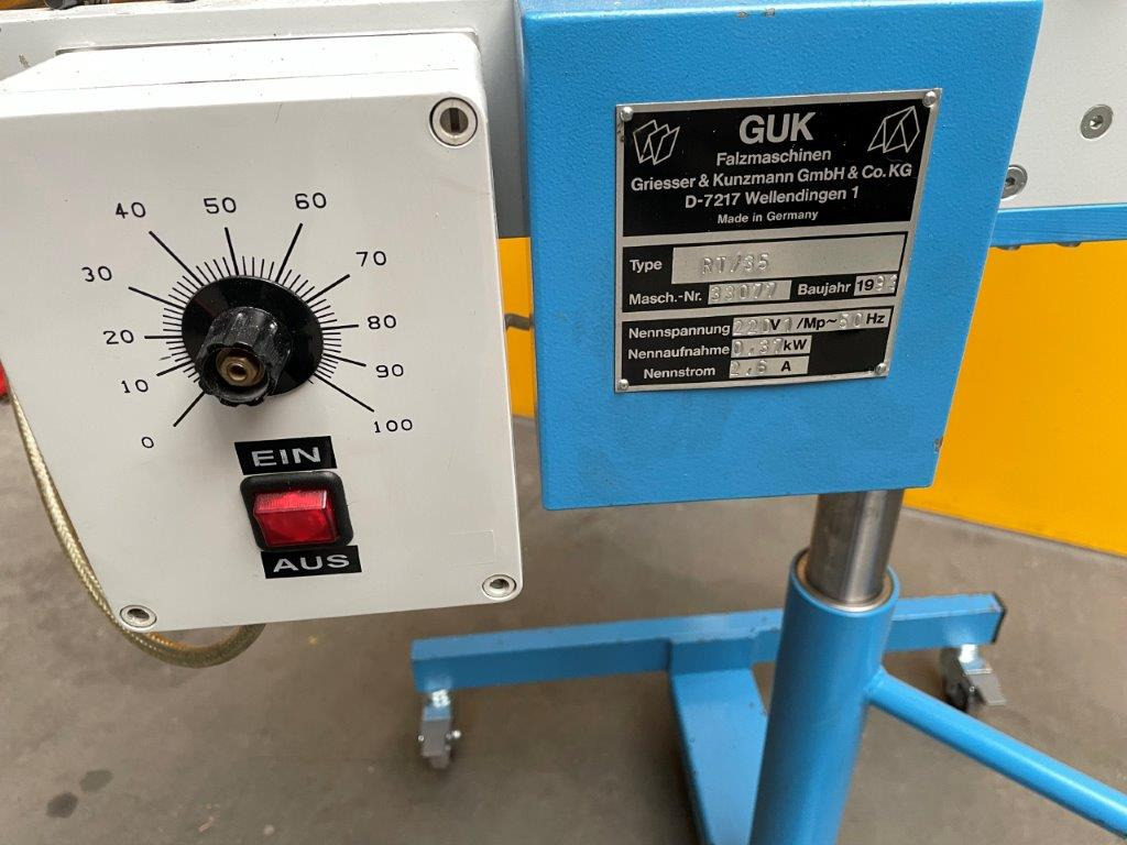 Mobile, continuously height-adjustable and rotatable roller table GUK RT-35 - Voltimismasin: pilt 2 Mobile, continuously height-adjustable and rotatable roller table GUK RT-35 - Voltimismasin: pilt 2