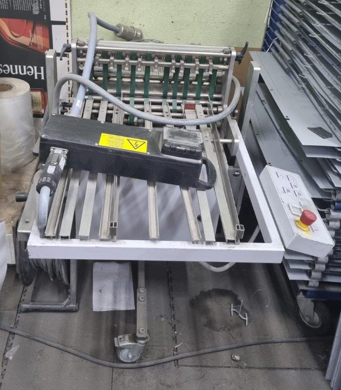 Small sized mobile stack delivery Heidelberg Stahlfolder STA 41 F MKE - Voltimismasin: pilt 2 Small sized mobile stack delivery Heidelberg Stahlfolder STA 41 F MKE - Voltimismasin: pilt 2