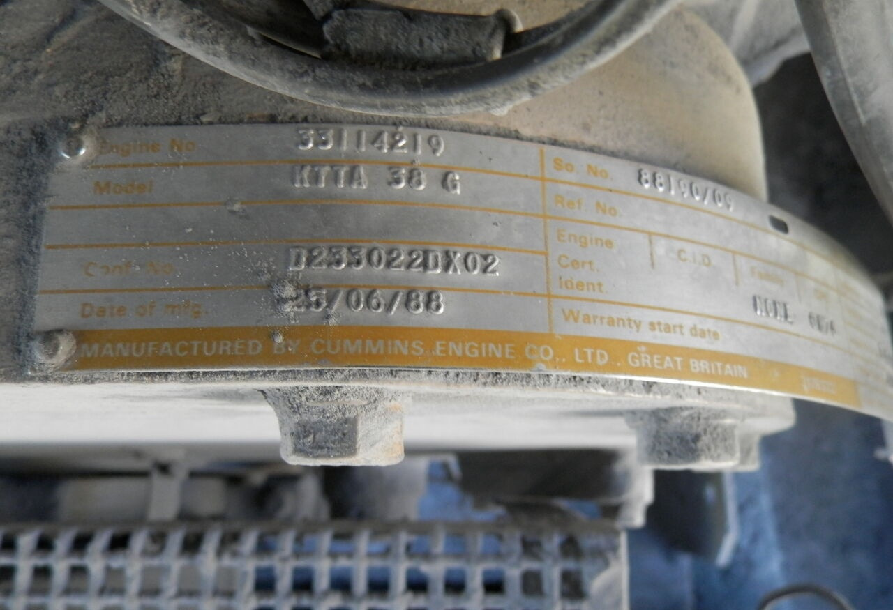 Cummins KTTA38-G - Generaatorikomplekt: pilt 5 Cummins KTTA38-G - Generaatorikomplekt: pilt 5