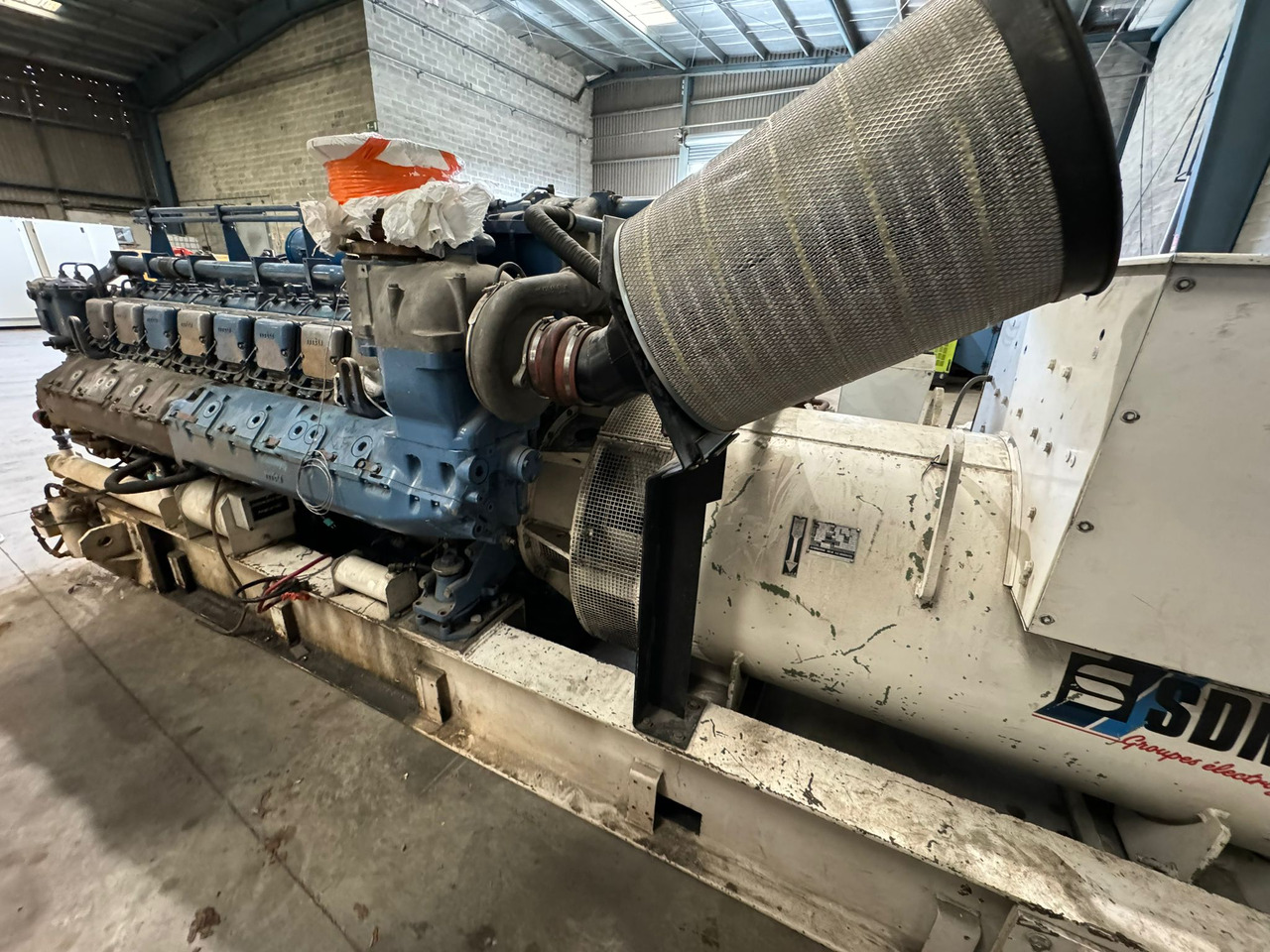 SDMO 2000 kVa MTU16V diesel - Generaatorikomplekt: pilt 2 SDMO 2000 kVa MTU16V diesel - Generaatorikomplekt: pilt 2