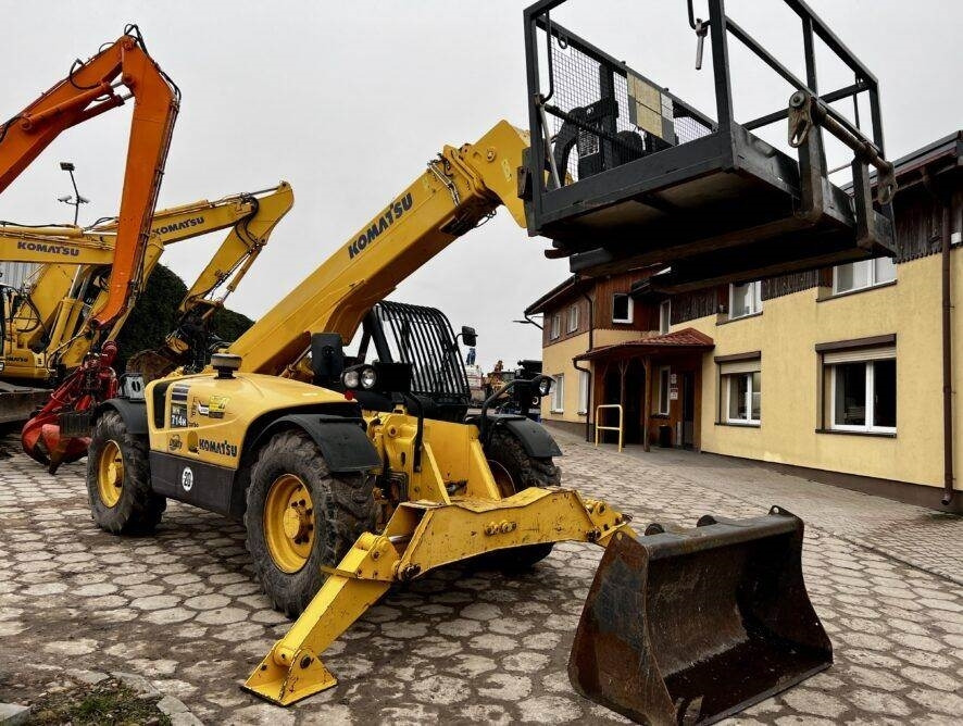 Komatsu WH714 H kosz - Teleskooplaadur: pilt 5 Komatsu WH714 H kosz - Teleskooplaadur: pilt 5