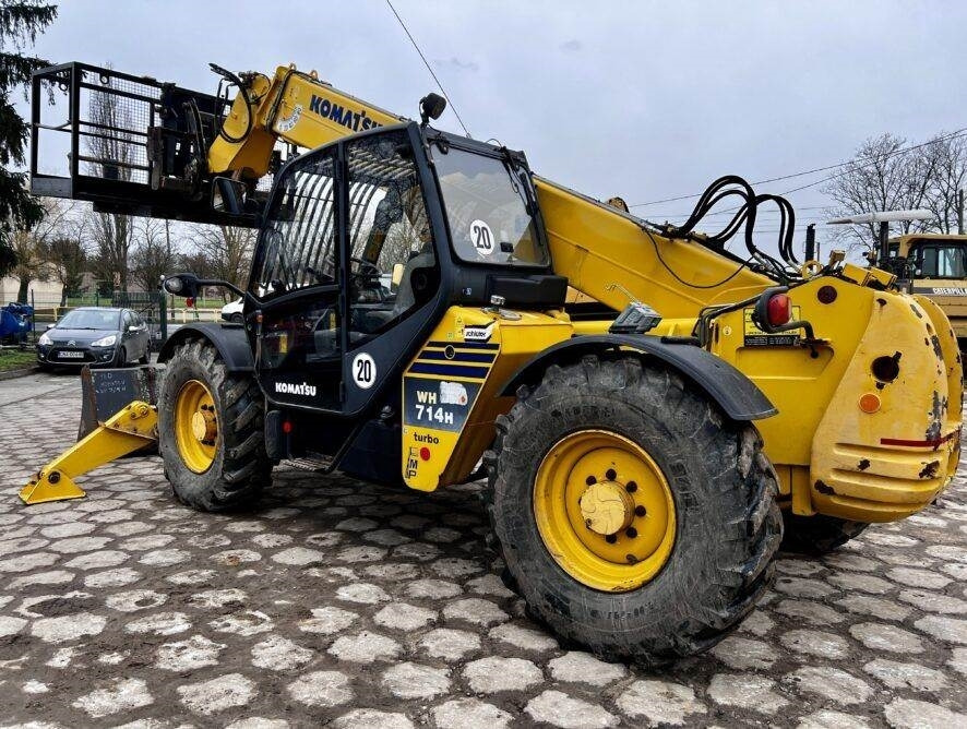Komatsu WH714 H kosz - Teleskooplaadur: pilt 2 Komatsu WH714 H kosz - Teleskooplaadur: pilt 2