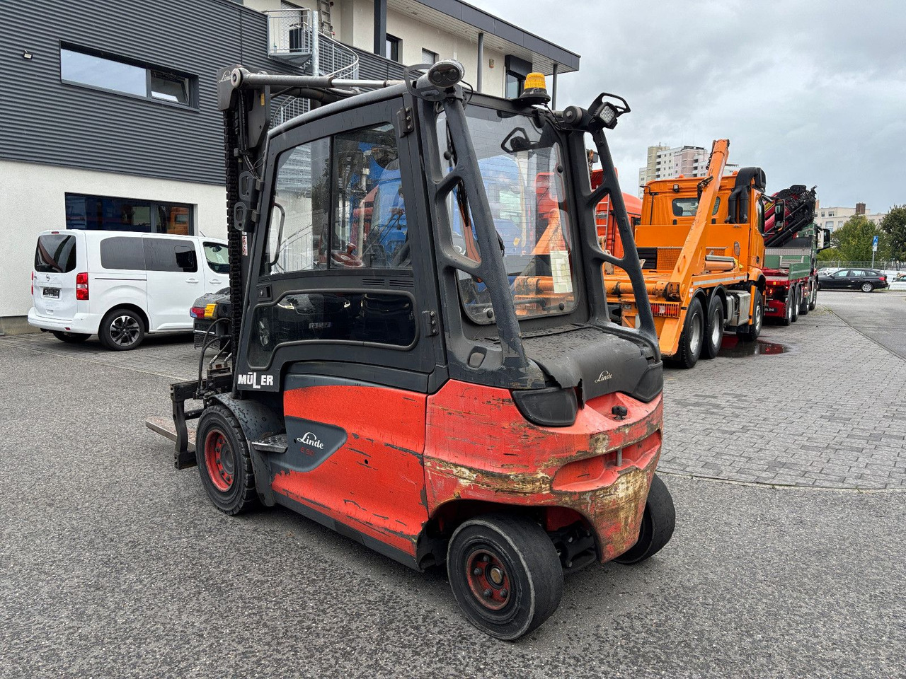 Linde E 50HL-01 Triplex Teleskopgabel - Elektritõstuk: pilt 4 Linde E 50HL-01 Triplex Teleskopgabel - Elektritõstuk: pilt 4