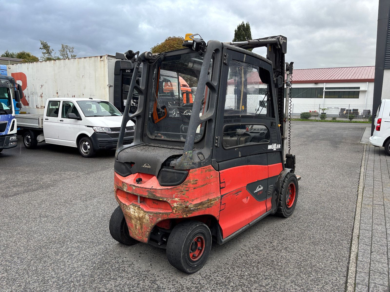 Linde E 50HL-01 Triplex Teleskopgabel - Elektritõstuk: pilt 3 Linde E 50HL-01 Triplex Teleskopgabel - Elektritõstuk: pilt 3