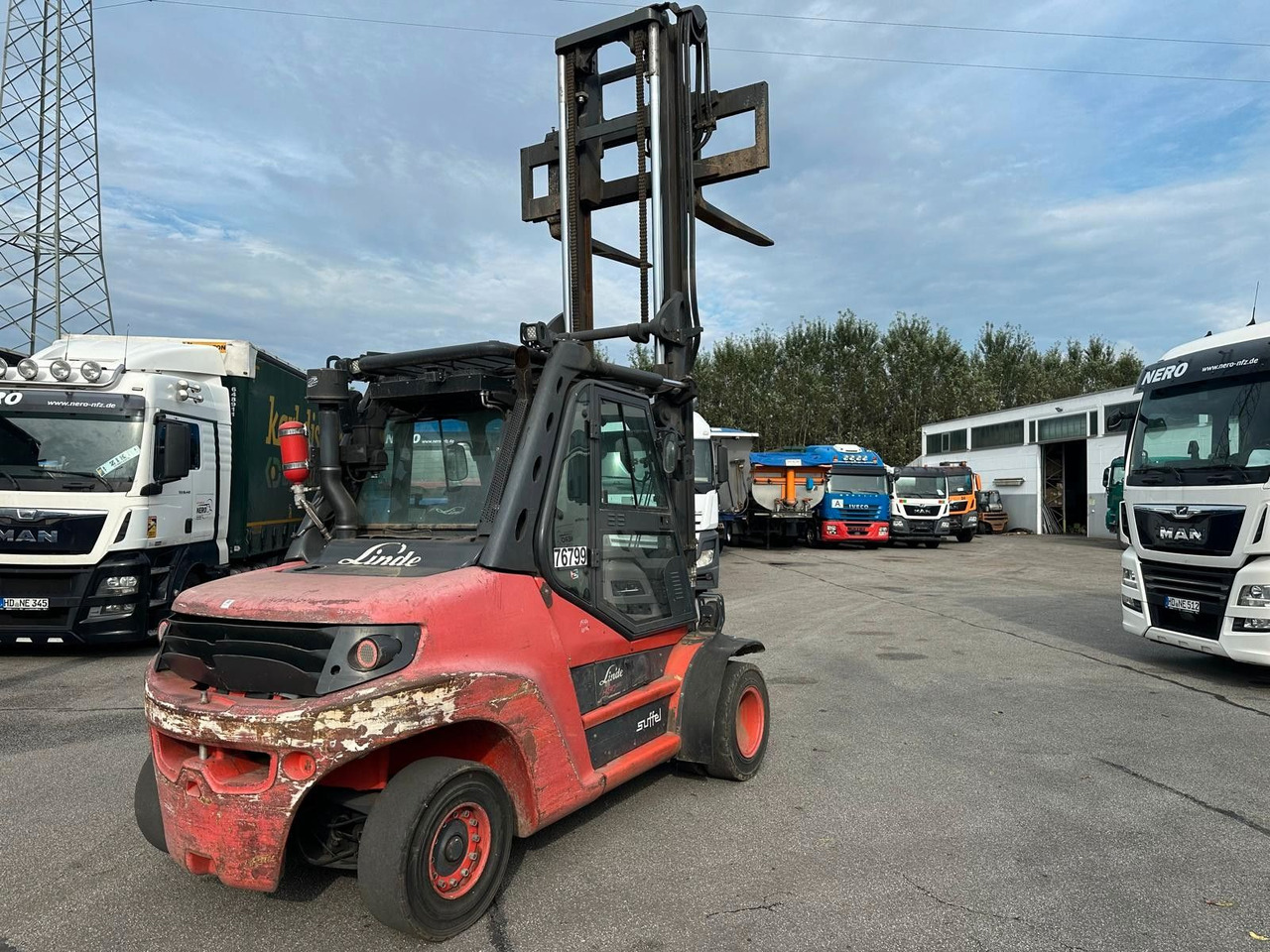 Linde H80D -03/900 Klima/Rückfahrkamera Linde H80D -03/900 Klima/Rückfahrkamera - Diiseltõstuk: pilt 3 Linde H80D -03/900 Klima/Rückfahrkamera Linde H80D -03/900 Klima/Rückfahrkamera - Diiseltõstuk: pilt 3