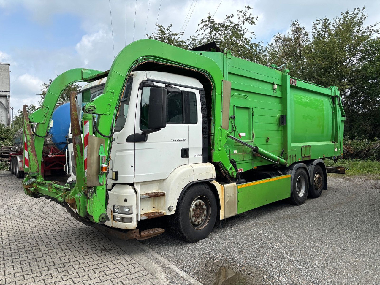 MAN TGS 26.320 EEV Heil Aufbau/Frontlader/Lift - Prügiauto: pilt 1 MAN TGS 26.320 EEV Heil Aufbau/Frontlader/Lift - Prügiauto: pilt 1