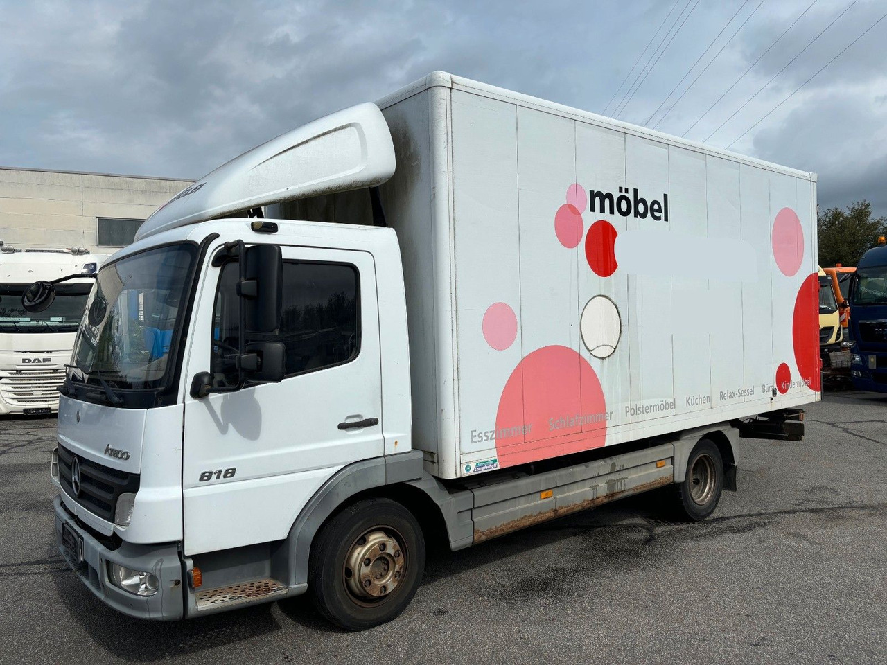 Mercedes-Benz 818 Kurze Radstand Blattfederung - Tarbesõiduk furgoon: pilt 5 Mercedes-Benz 818 Kurze Radstand Blattfederung - Tarbesõiduk furgoon: pilt 5