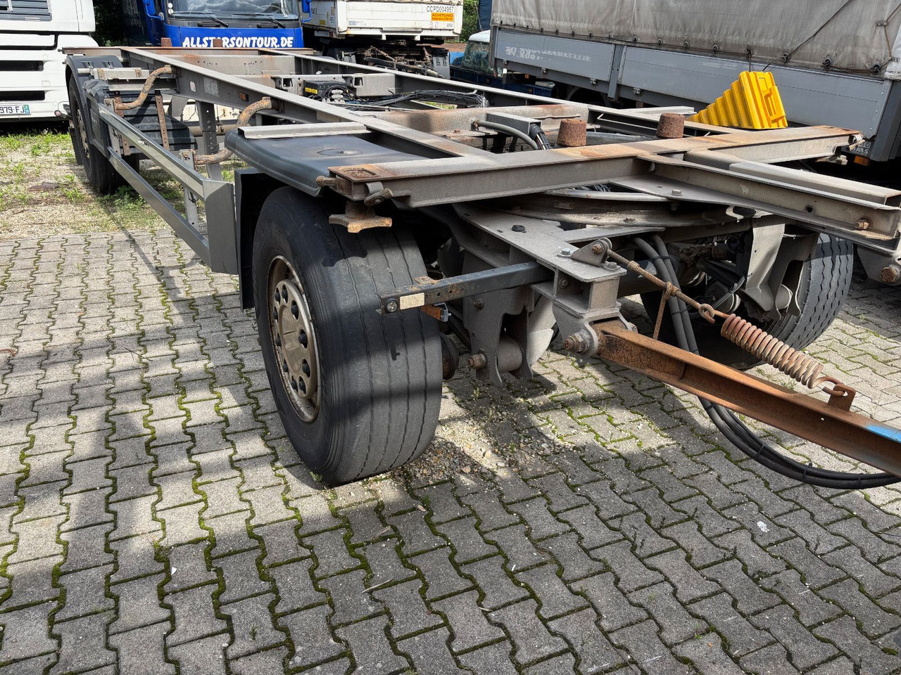 Schmitz Cargobull AWF 18 Containeraufbau/VERZINKT/Scheibe - Konteinerveduk/ Tõstuk järelhaagis: pilt 1 Schmitz Cargobull AWF 18 Containeraufbau/VERZINKT/Scheibe - Konteinerveduk/ Tõstuk järelhaagis: pilt 1