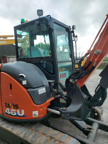 2021 Hitachi ZX48U-6 CLR - Ekskavaator: pilt 4 2021 Hitachi ZX48U-6 CLR - Ekskavaator: pilt 4
