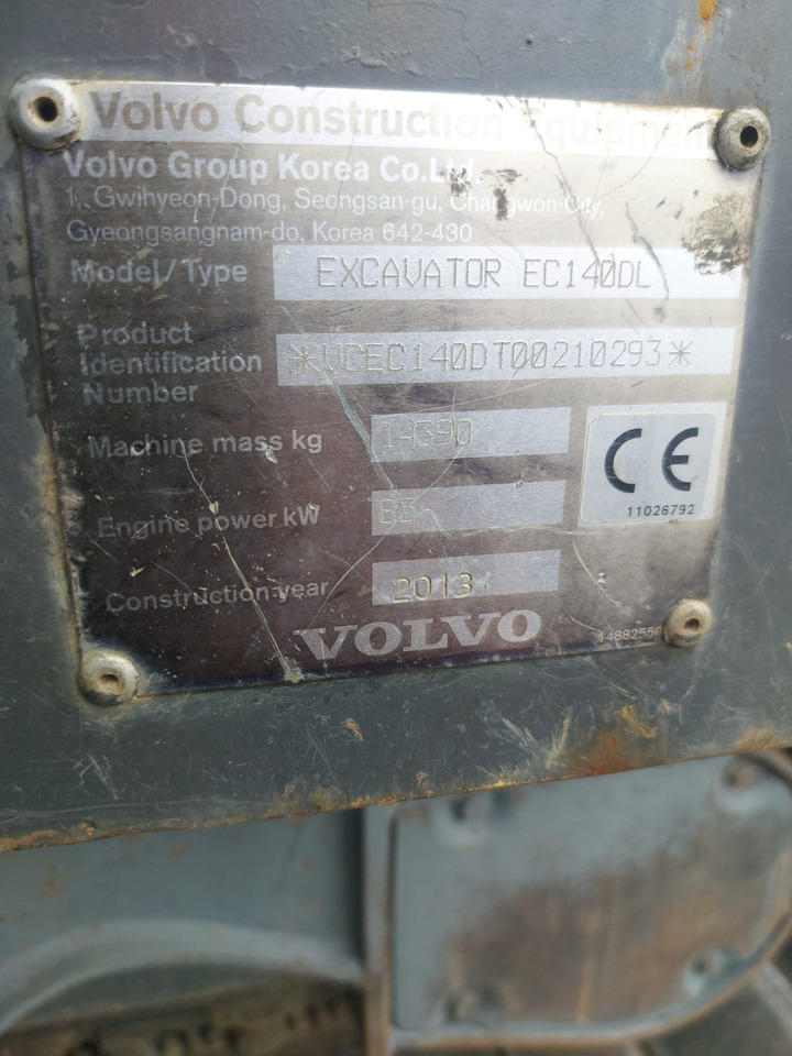Lintekskavaator Volvo EC 140 DL: pilt 17