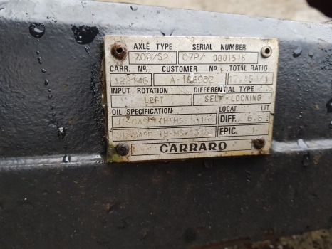 Case 5120, 5130, 5140 Carraro Front Axle Beam, Casting 122945, 1995412c2 - Esitelg - Põllutööseade: pilt 2 Case 5120, 5130, 5140 Carraro Front Axle Beam, Casting 122945, 1995412c2 - Esitelg - Põllutööseade: pilt 2