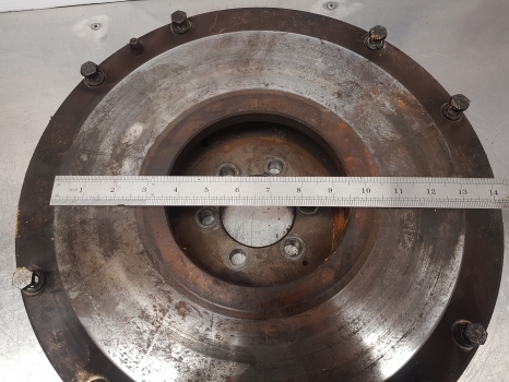 Pöördratas - Ekskavaator-laadur Ford 550, 10, 30 Series 4610 Ap Engine Flywheel 83933422, C5ne6375bc: pilt 9
