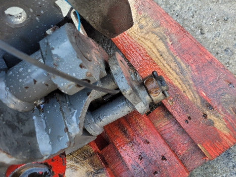 Raam/ Konstruktsioon Massey Feguson Valtra S374 Pick Up Hitch Complete Dromore Mf Z15 4387554m92: pilt 8