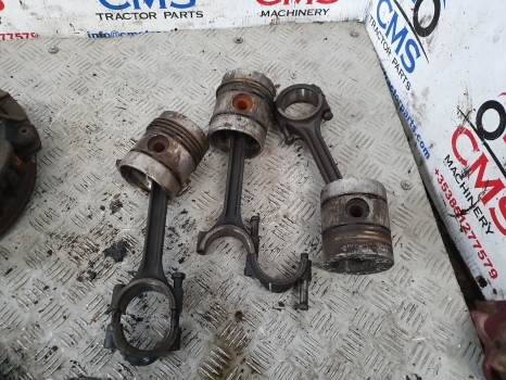 Massey Ferguson 135, 140, 145 Ad3.152 Pistons Set, Con Rod, 82111, 84774, 84957 - Kolvid/ Rõngad/ Puksid - Traktor: pilt 1 Massey Ferguson 135, 140, 145 Ad3.152 Pistons Set, Con Rod, 82111, 84774, 84957 - Kolvid/ Rõngad/ Puksid - Traktor: pilt 1