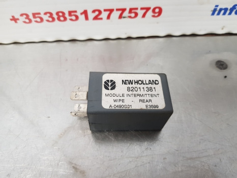New Holland 8360, 60, M, Tm, Ts, T7 Sereis, Relay Windscreen 82011381 - Relee: pilt 2 New Holland 8360, 60, M, Tm, Ts, T7 Sereis, Relay Windscreen 82011381 - Relee: pilt 2