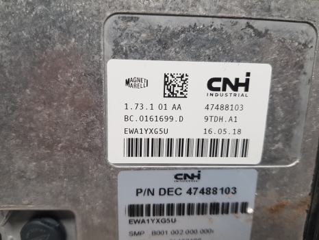 New Holland T5, T6 T6.180 Case Maxxum 145 Transmission Ecu 47488103 - Mootori juhtimisseade - Traktor: pilt 2 New Holland T5, T6 T6.180 Case Maxxum 145 Transmission Ecu 47488103 - Mootori juhtimisseade - Traktor: pilt 2