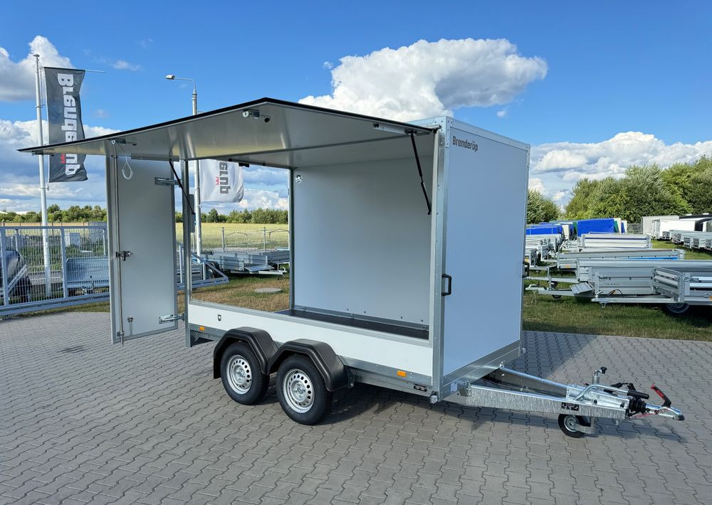 BRENDERUP Cargo CD300TB 300x155x185 cm 2000 kg drzwi + klapa - Furgoonjärelhaagis: pilt 1 BRENDERUP Cargo CD300TB 300x155x185 cm 2000 kg drzwi + klapa - Furgoonjärelhaagis: pilt 1