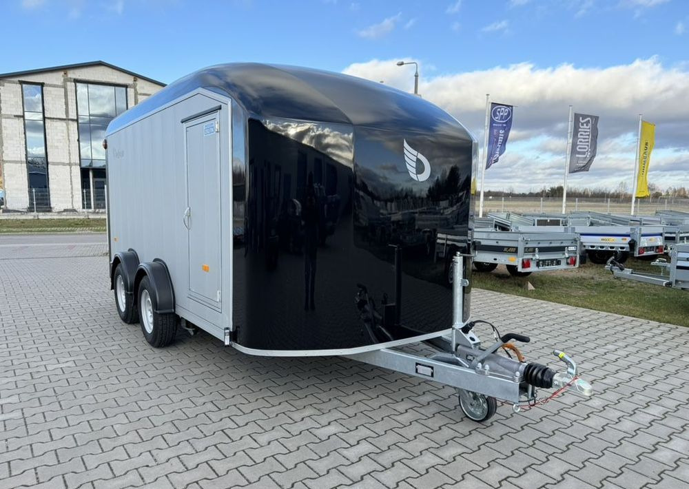 DEBON C800 przyczepa furgon + klapa boczna przyczepa wystawowa handlowa targowa - Furgoonjärelhaagis: pilt 4 DEBON C800 przyczepa furgon + klapa boczna przyczepa wystawowa handlowa targowa - Furgoonjärelhaagis: pilt 4