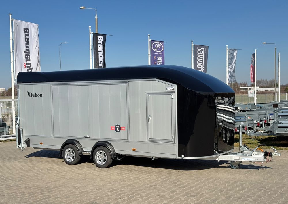 DEBON Debon C2000 - zamknięta przyczepa do przewozu aut, 550 x 215 cm, 3500kg, felgi ALU, wciągarka elektryczna - Treiler järelhaagis: pilt 1 DEBON Debon C2000 - zamknięta przyczepa do przewozu aut, 550 x 215 cm, 3500kg, felgi ALU, wciągarka elektryczna - Treiler järelhaagis: pilt 1