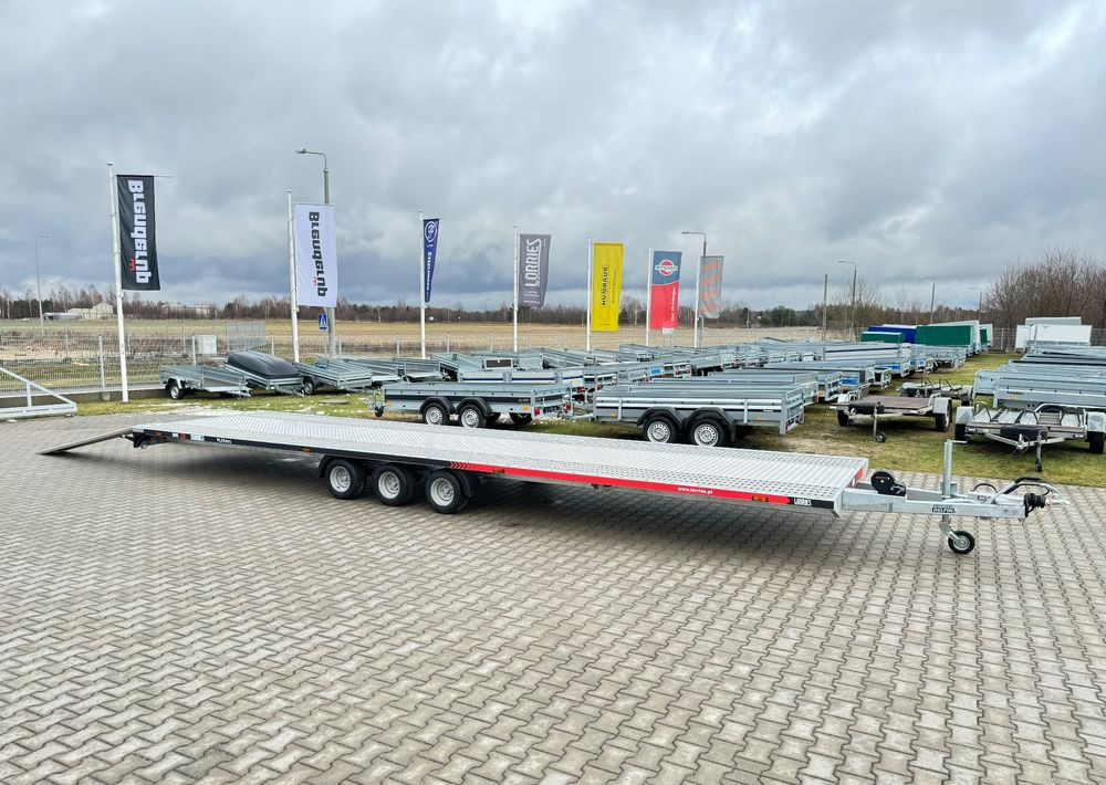 Lorries PL35-8521 laweta na dwa auta 3500kg wypełnienie podłogi ALU 3 osie - Treiler järelhaagis: pilt 1 Lorries PL35-8521 laweta na dwa auta 3500kg wypełnienie podłogi ALU 3 osie - Treiler järelhaagis: pilt 1