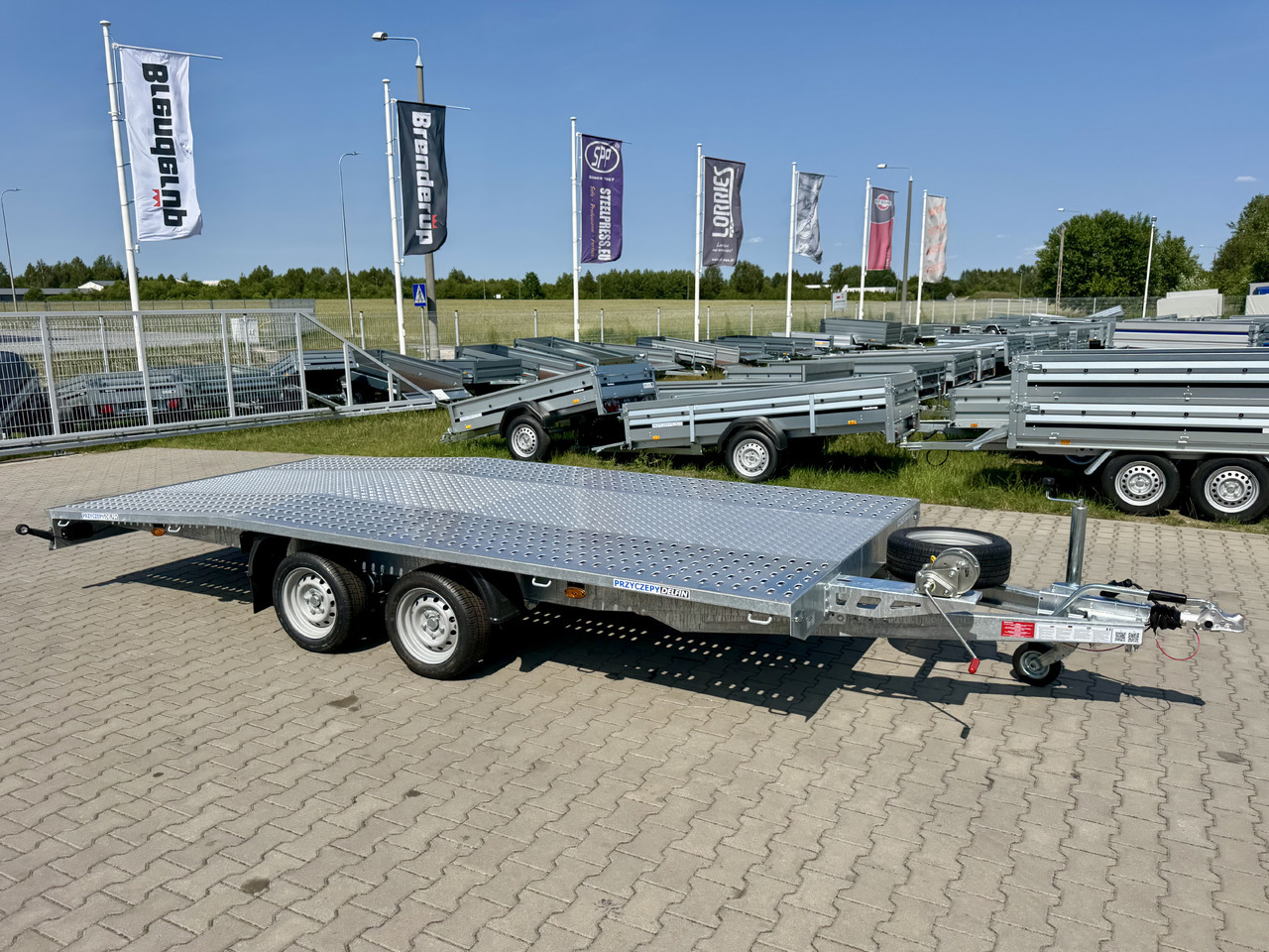 NIEWIADÓW Jupiter 4.5 - 450 x 210 cm / 2700 kg - Treiler järelhaagis: pilt 1 NIEWIADÓW Jupiter 4.5 - 450 x 210 cm / 2700 kg - Treiler järelhaagis: pilt 1