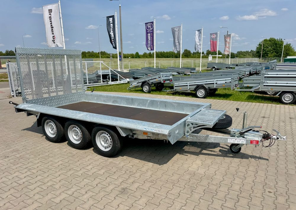 Niewiadów KN401835T - 400 x 185 cm | 2570kg ładowności | trap stalowy | 3-osiowa budowlanka - Ehitustehnika haagis: pilt 1 Niewiadów KN401835T - 400 x 185 cm | 2570kg ładowności | trap stalowy | 3-osiowa budowlanka - Ehitustehnika haagis: pilt 1