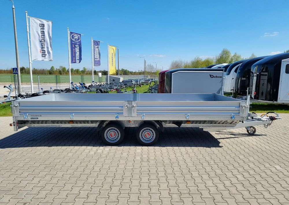 Stema Przyczepa 510x213 cm ALU 3,5T hamowana - Platvormhaagis/ Madelhaagis: pilt 2 Stema Przyczepa 510x213 cm ALU 3,5T hamowana - Platvormhaagis/ Madelhaagis: pilt 2