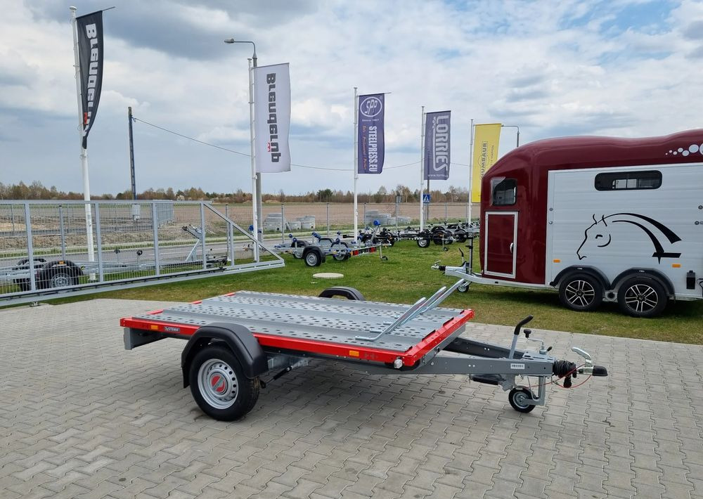 Stema STM 02 10-25-15.1 red | 251x153 cm 3 motocykle | DMC 1000kg - Mootorratta haagis: pilt 1 Stema STM 02 10-25-15.1 red | 251x153 cm 3 motocykle | DMC 1000kg - Mootorratta haagis: pilt 1