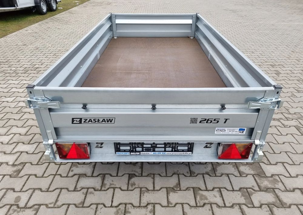 ZASŁAW 265T | 265 x 132 / 750 kg/ 2 osie / lekka przyczepa skrzyniowa - Platvormhaagis/ Madelhaagis: pilt 5 ZASŁAW 265T | 265 x 132 / 750 kg/ 2 osie / lekka przyczepa skrzyniowa - Platvormhaagis/ Madelhaagis: pilt 5
