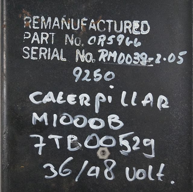 Caterpillar OR5966 | Logic Cont-R sn. RM0038-2-05-9250 36/48v from Cat M100B 198 - Mootori juhtimisseade - Materjali käitlemise seade: pilt 3 Caterpillar OR5966 | Logic Cont-R sn. RM0038-2-05-9250 36/48v from Cat M100B 198 - Mootori juhtimisseade - Materjali käitlemise seade: pilt 3