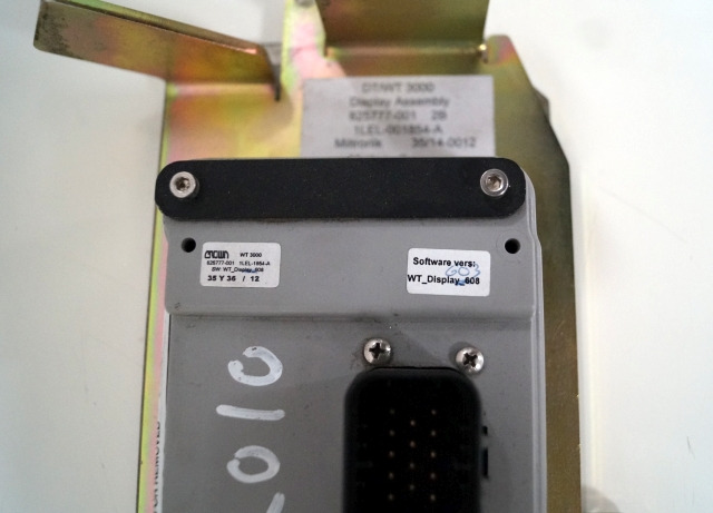 Crown 825777-001 | DT/WT 3000 Display ASSEMBLY 825777-001 2B 1LEL-001854-A Mitro DT/WT 3000 Display ASSEMBLY 825777-001 2B 1LEL-001854-A Mitronik 35/14-0012 - Armatuurlaud - Materjali käitlemise seade: pilt 4 Crown 825777-001 | DT/WT 3000 Display ASSEMBLY 825777-001 2B 1LEL-001854-A Mitro DT/WT 3000 Display ASSEMBLY 825777-001 2B 1LEL-001854-A Mitronik 35/14-0012 - Armatuurlaud - Materjali käitlemise seade: pilt 4
