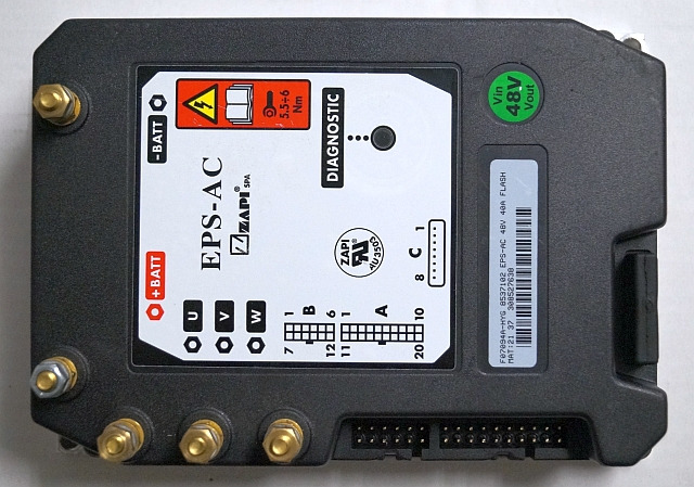 Hyster/Yale 8537102 | Controller Zapi EPS-AC F07094A-HYG 48V 40A Flash mat 21 37 - Mootori juhtimisseade - Materjali käitlemise seade: pilt 1 Hyster/Yale 8537102 | Controller Zapi EPS-AC F07094A-HYG 48V 40A Flash mat 21 37 - Mootori juhtimisseade - Materjali käitlemise seade: pilt 1