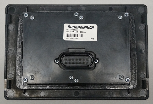 Jungheinrich 51414555 | Display KD MEDI CO 250K Jr DSE sn. 713E6188 - Armatuurlaud - Materjali käitlemise seade: pilt 2 Jungheinrich 51414555 | Display KD MEDI CO 250K Jr DSE sn. 713E6188 - Armatuurlaud - Materjali käitlemise seade: pilt 2
