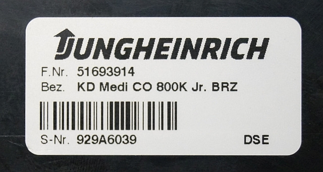 Jungheinrich 51693914 | Display KD MEDI CO 800K Jr BRZ sn. 929A6039 - Armatuurlaud - Materjali käitlemise seade: pilt 3 Jungheinrich 51693914 | Display KD MEDI CO 800K Jr BRZ sn. 929A6039 - Armatuurlaud - Materjali käitlemise seade: pilt 3