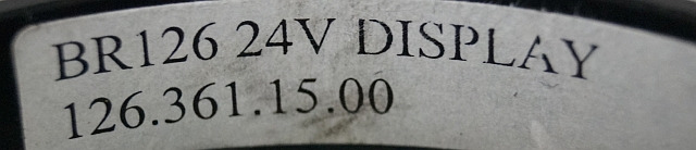 Linde 1263611500 | Monitoring display 24V sn. 257879 from P60 24V - Armatuurlaud - Materjali käitlemise seade: pilt 3 Linde 1263611500 | Monitoring display 24V sn. 257879 from P60 24V - Armatuurlaud - Materjali käitlemise seade: pilt 3