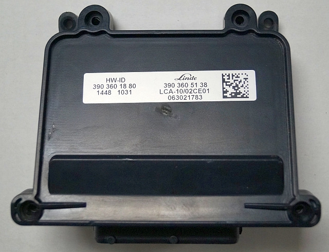 Linde 3903605138 | Controller LCA - 10/02CE01 3903601880 sn. 063021783 from R16H - Mootori juhtimisseade - Materjali käitlemise seade: pilt 1 Linde 3903605138 | Controller LCA - 10/02CE01 3903601880 sn. 063021783 from R16H - Mootori juhtimisseade - Materjali käitlemise seade: pilt 1