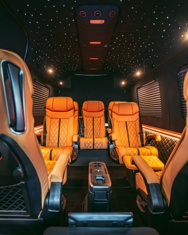 Mercedes-Benz Sprinter 319 VIP Business Van/ TV/ Premium Sound - Väikebuss, Mikrobuss: pilt 1 Mercedes-Benz Sprinter 319 VIP Business Van/ TV/ Premium Sound - Väikebuss, Mikrobuss: pilt 1