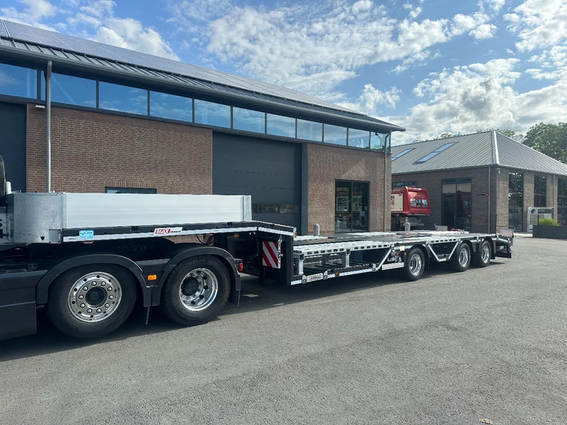 Max Trailer Faymonville / MAX100 / 3 AXLE / Extandable / Air suspended / 2x Unused - Madal platvormpoolhaagis: pilt 1 Max Trailer Faymonville / MAX100 / 3 AXLE / Extandable / Air suspended / 2x Unused - Madal platvormpoolhaagis: pilt 1