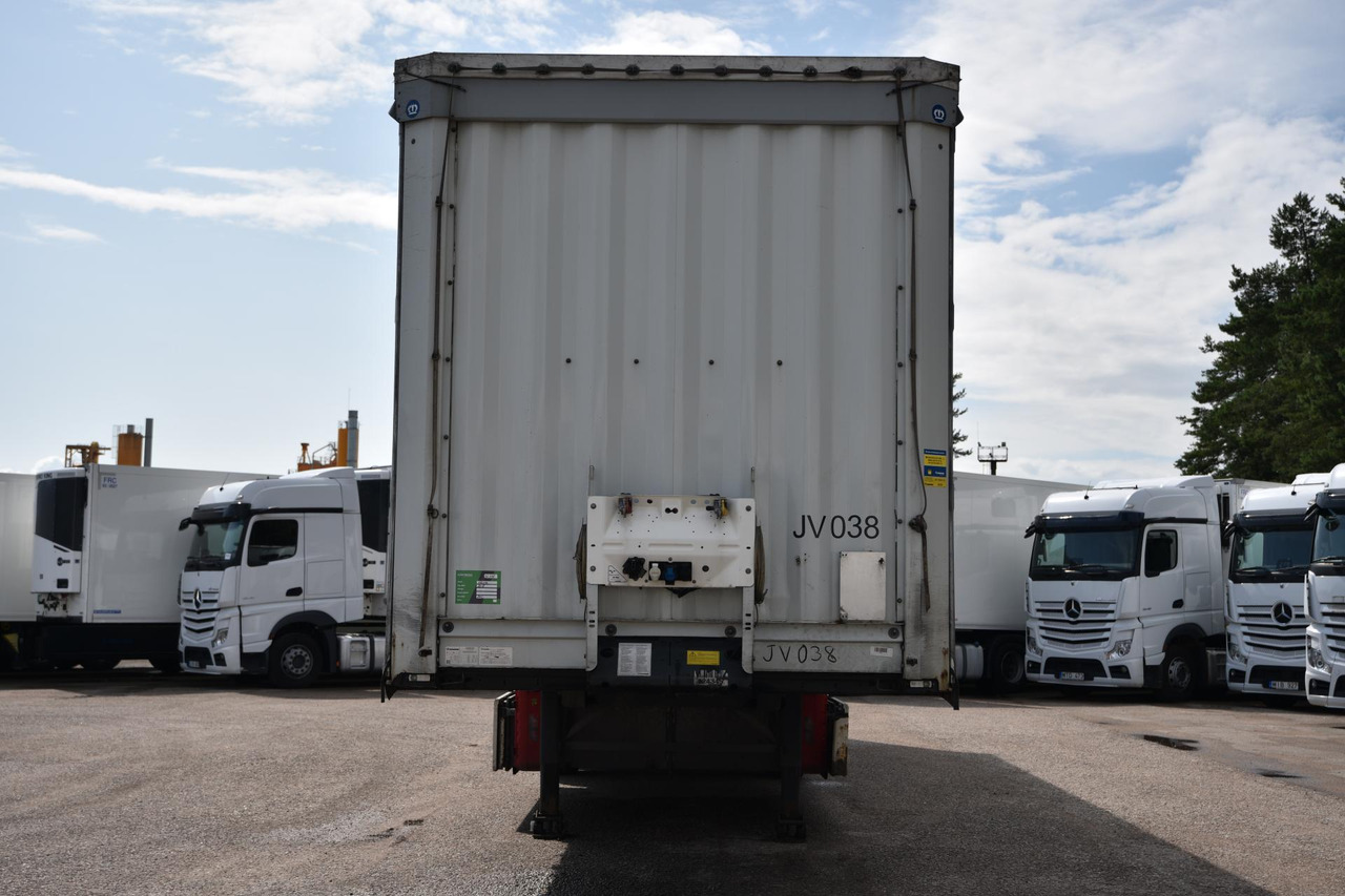 Krone SDP Profi Liner Standard Lifting Axle - Tentpoolhaagis: pilt 2 Krone SDP Profi Liner Standard Lifting Axle - Tentpoolhaagis: pilt 2