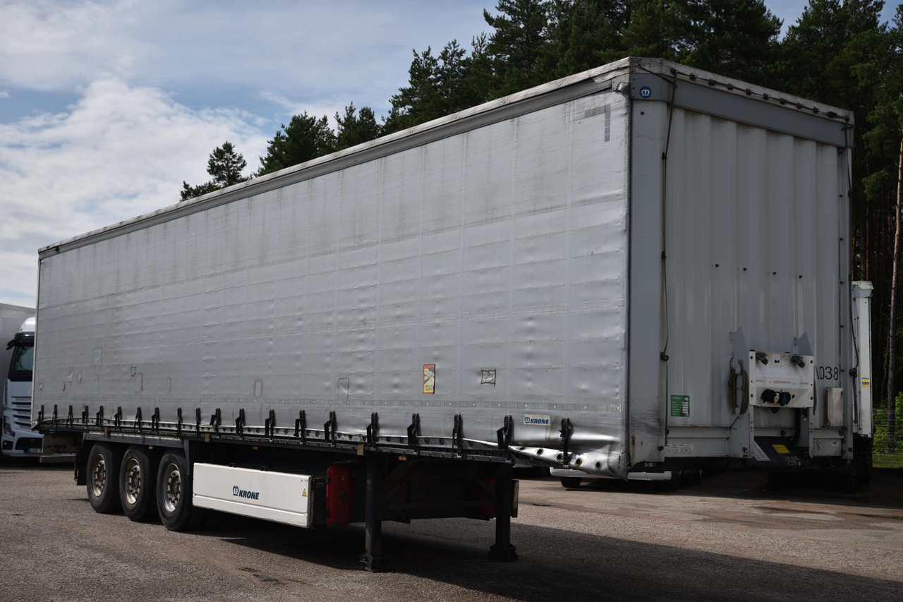 Krone SDP Profi Liner Standard Lifting Axle - Tentpoolhaagis: pilt 3 Krone SDP Profi Liner Standard Lifting Axle - Tentpoolhaagis: pilt 3