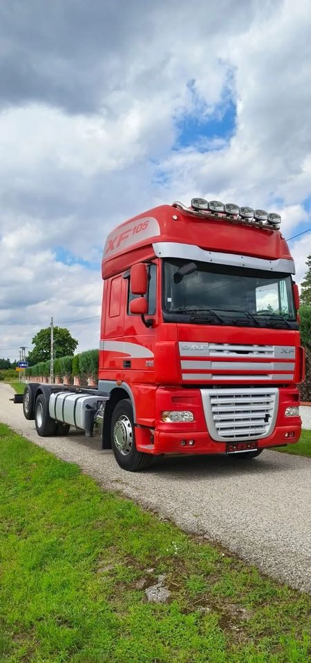 DAF XF510 pod zabudowę – 6x2/ skrętna podnoszona oś/ retarder - Kabiinišassiiga veoauto: pilt 1 DAF XF510 pod zabudowę – 6x2/ skrętna podnoszona oś/ retarder - Kabiinišassiiga veoauto: pilt 1