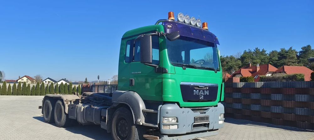 MAN TGS 26.440 Hakowiec Meiller-Kipper | 6x4 | Manual/Euro 6 - Konkstõstukiga veoauto: pilt 1 MAN TGS 26.440 Hakowiec Meiller-Kipper | 6x4 | Manual/Euro 6 - Konkstõstukiga veoauto: pilt 1