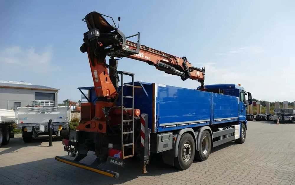 MAN TGS 26.460 – Platforma z żurawiem HDS tylnym do materiałów budowlanych / Retarder / 6x2 / Klima / Euro 6 - Kraanaga veoauto, Madelveok/ Platvormveok: pilt 4 MAN TGS 26.460 – Platforma z żurawiem HDS tylnym do materiałów budowlanych / Retarder / 6x2 / Klima / Euro 6 - Kraanaga veoauto, Madelveok/ Platvormveok: pilt 4
